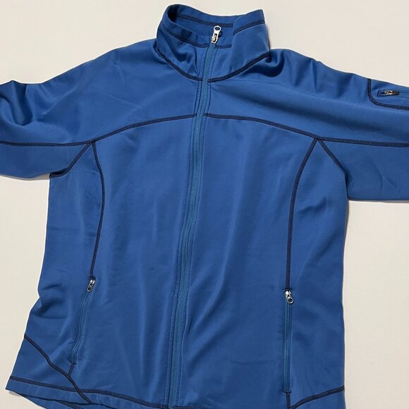 Gander Mountain Jacket Fleece Lined Performance Outdoor Blue Men's size XL - Picture 1 of 7